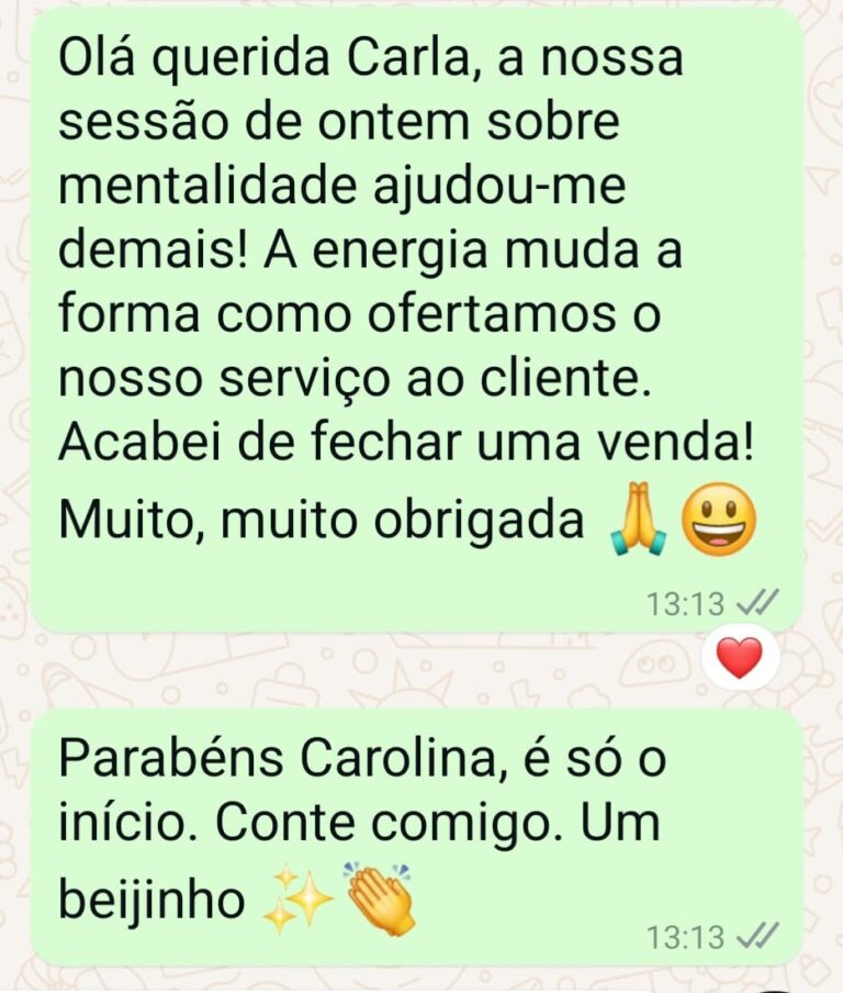 Testemunho Carolina